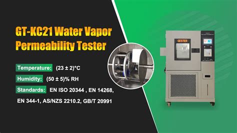 how to test water vapor permeability commercial|water vapor transmission rate tester.